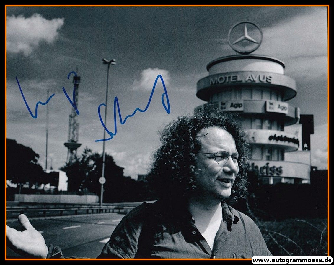 Autogramm Literatur | Ingo SCHULZE | 2000er Foto (Portrait SW XL)