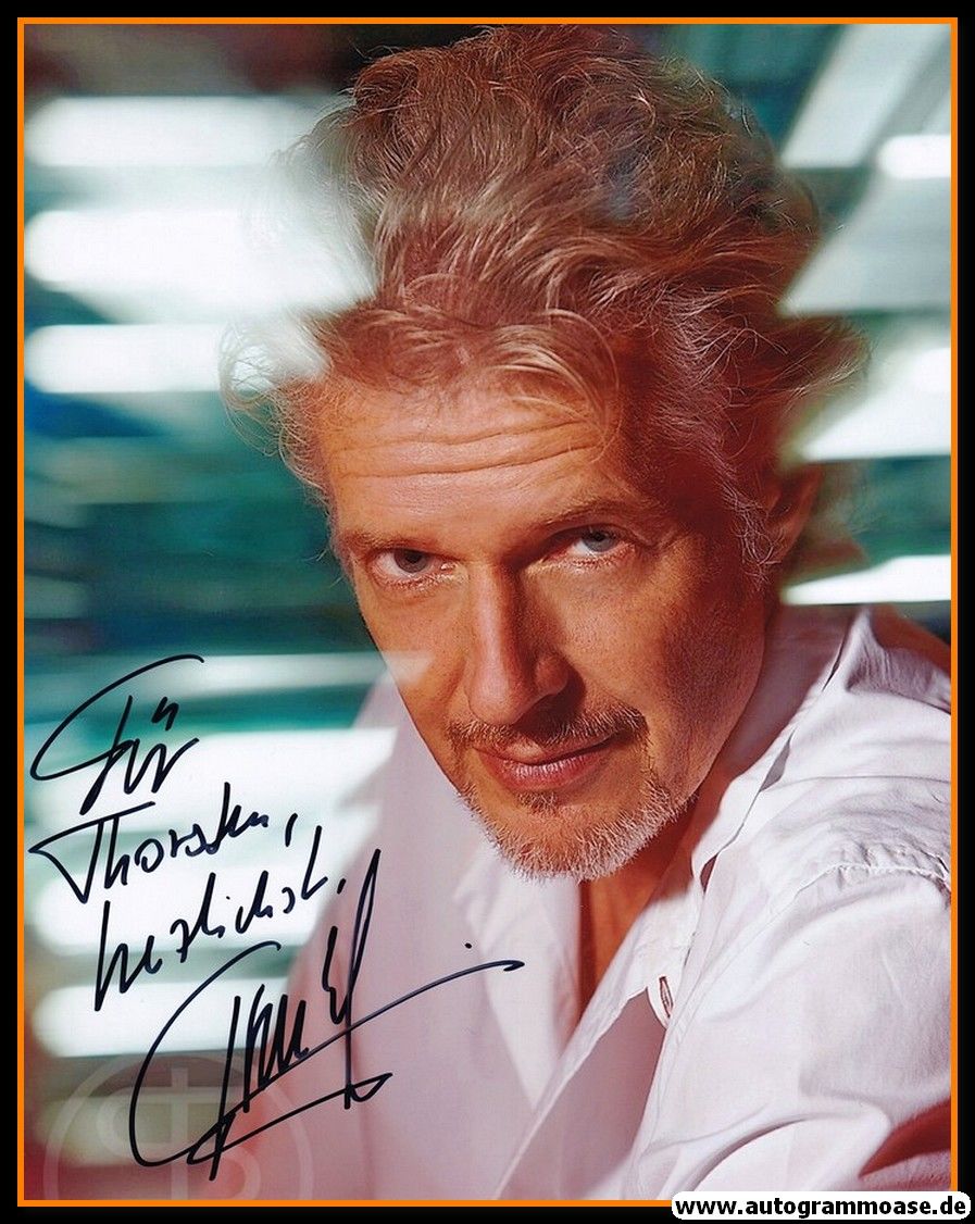 Autogramm Literatur | Frank SCHÄTZING | 2010er Foto (Portrait Color XL)