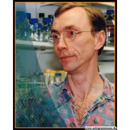 Autogramm Wissenschaft (Schweden) | Svante PÄÄBO | 2000er Foto (Portrait Color XL) Nobelpreis Medizin 2022