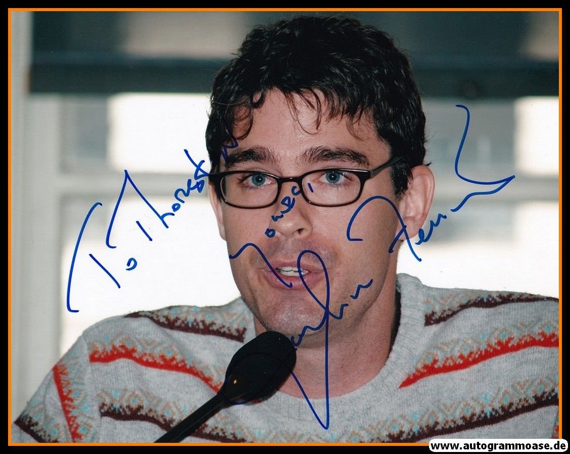 Autogramm Literatur (USA) | Joshua FERRIS | 2010er Foto (Portrait Color XL)