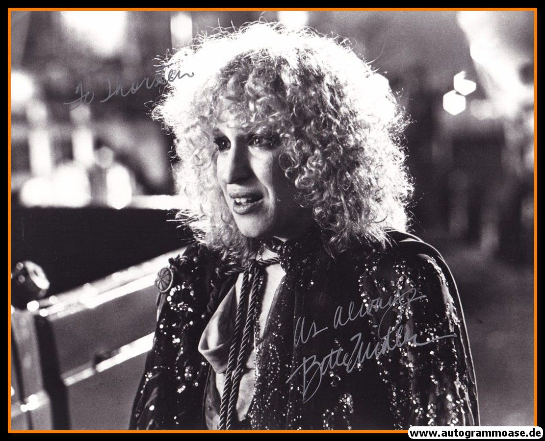 Autogramm Film (USA) | Bette MIDLER | 1979 Foto "The Rose" (Portrait SW XL)