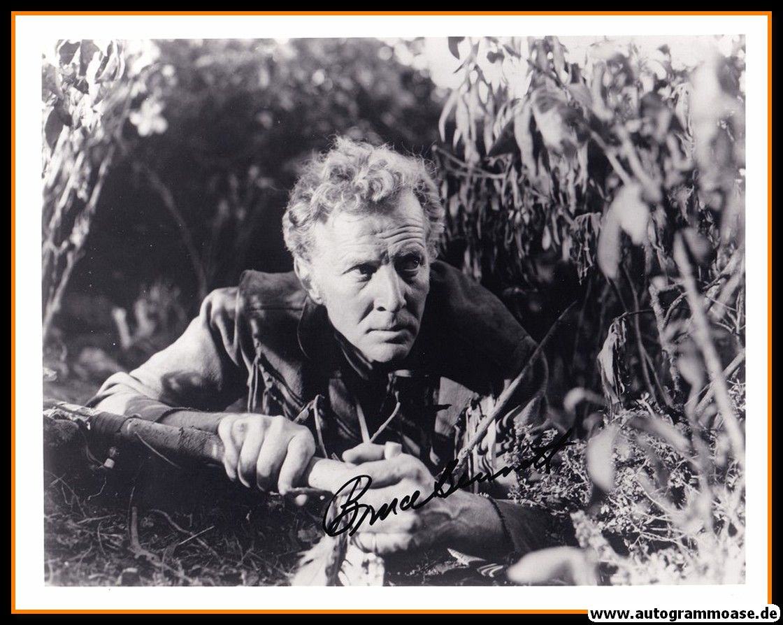 Autogramm Film (USA) | Bruce BENNETT | 1956 Foto "Daniel Boone" XL