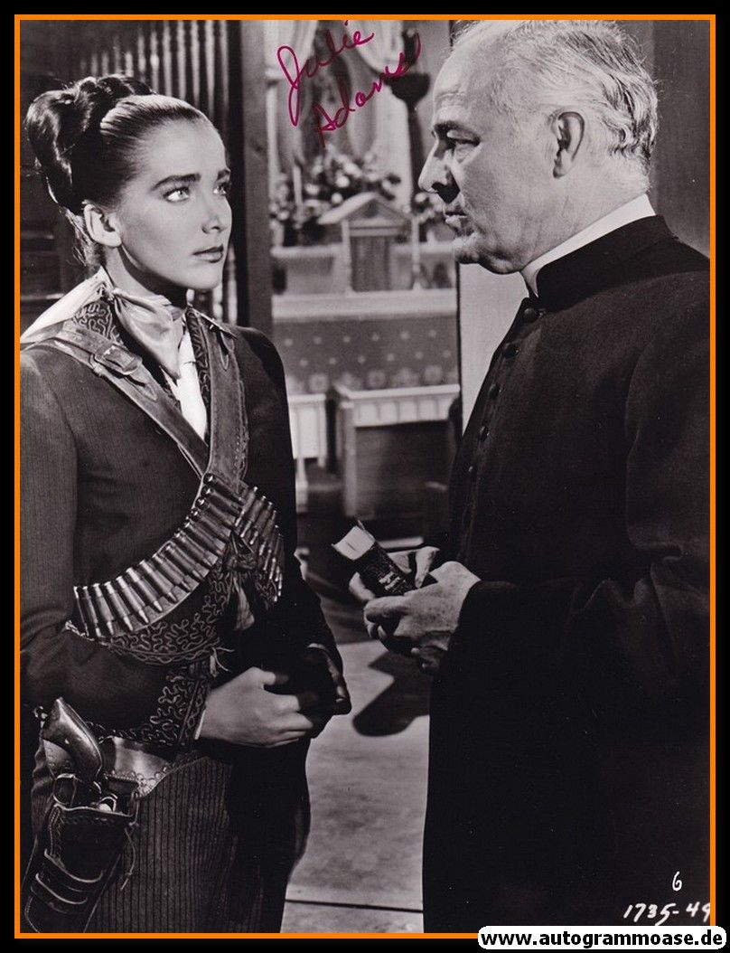 Autogramm Film (USA) | Julia ADAMS | 1953 Foto "Wings Of The Hawk" XL