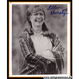 Autogramm Film (USA) | Ellen BURSTYN | 1990er Foto (Portrait SW XL)