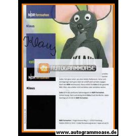 Autogramm TV | NDR | KLAUS ERKLÄRMAUS | 2000er "Extra 3"