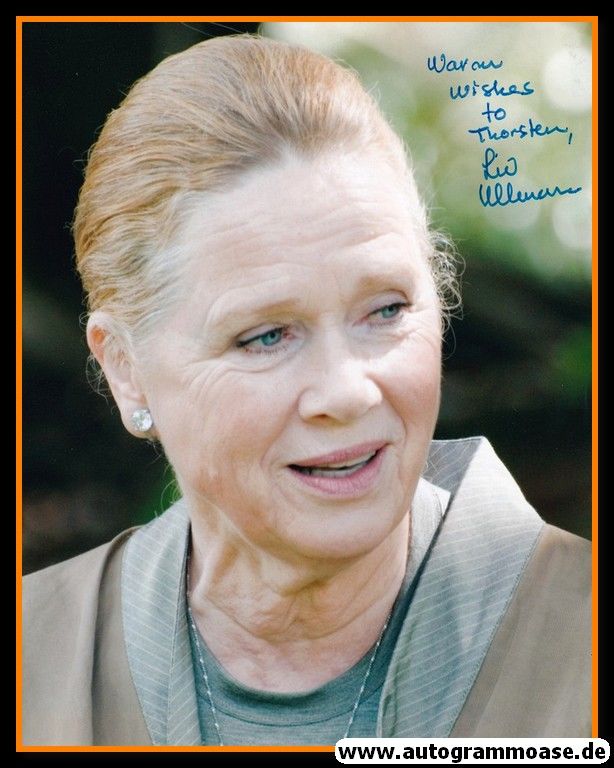 Autogramm Film (Norwegen) | Liv ULLMANN | 2000er Foto (Portrait Color XL)