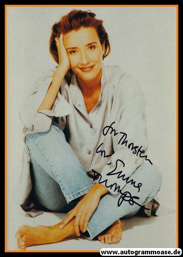 Autogramm Film (UK) | Emma THOMPSON | 2000er Foto (Portrait Color XL)