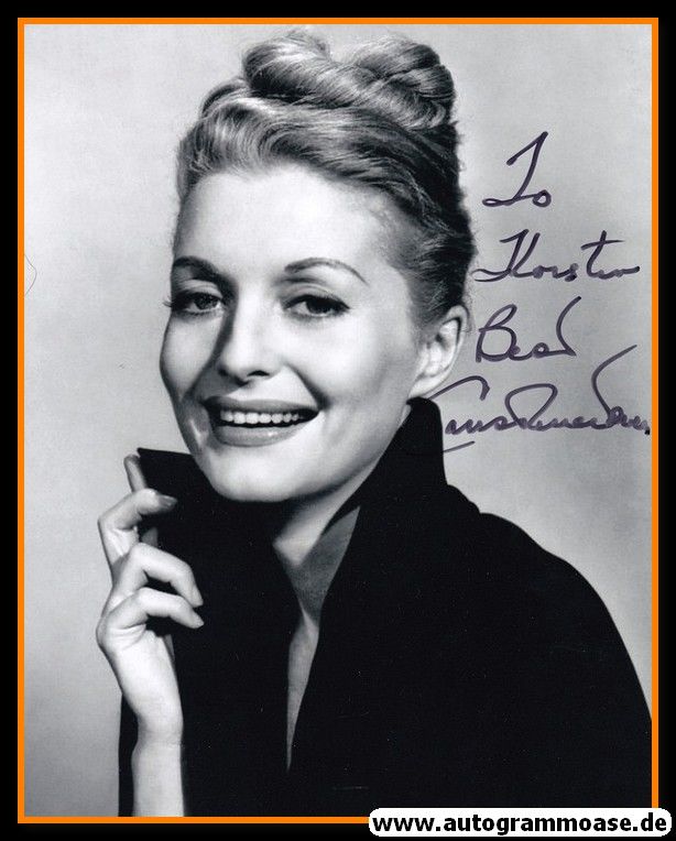 Autogramm Film (USA) | Constance TOWERS | 1963 Foto "Shock Corridor" XL