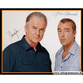 Autogramme Film (UK) | John HANNAH + Trevor EVE  | 2011 Foto "Kidnap And Ramson" XL