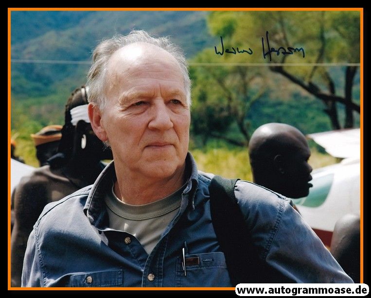 Autogramm Film | Werner HERZOG | 2009 Foto "La Boheme" XL