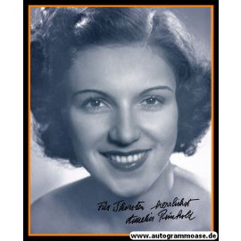 Autogramm Schauspieler | Annelies REINHOLD | 1950er Foto (Portrait SW XL)