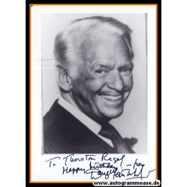 Autogramm Film (USA) | Douglas FAIRBANKS jr. | 1990er Foto (Portrait SW)