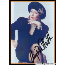 Autogramm Film (USA) | Anjelica HUSTON | 1990er Foto (Portrait Color)
