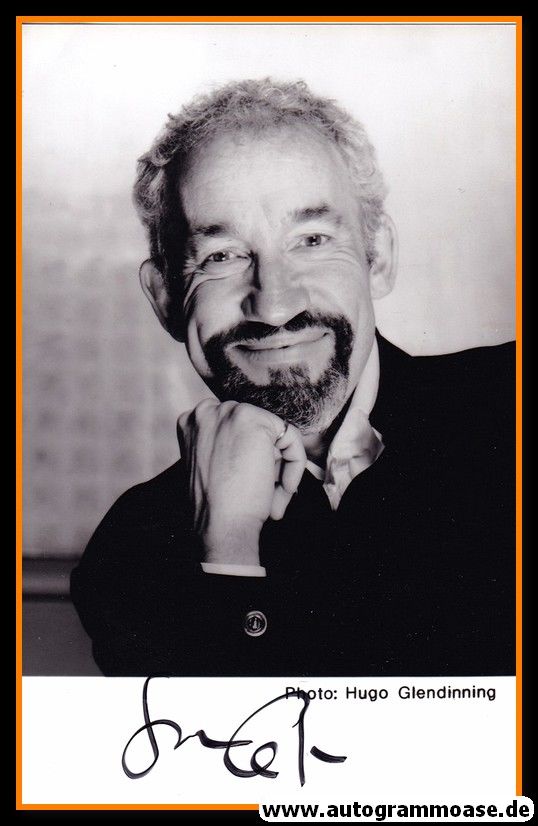 Autogramm Film (UK) | Simon CALLOW | 1990er Foto (Portrait SW) Glendinning
