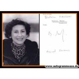Autogramm Film (Frankreich) | Beatrice MASSON | 2000er (Portrait SW)