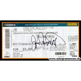 Autogramm Pop (Island) | Emiliana TORRINI | 2008 (Ticket Konzert)