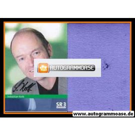 Autogramm Radio | SR3 Saarlandwelle | Sebastian KOLB | 2000er (Portrait Color)
