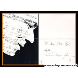 Autograph Komponist | Dieter AMMANN