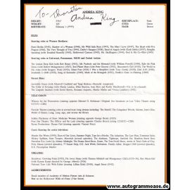 Autograph Film (USA) | Andrea KING (1)