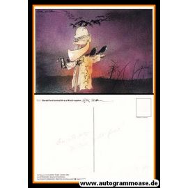 Autogramm Kunst (UK) | Ralph STEADMAN | 1982 "Gerald Ford Watch Repairer"