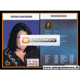 Autogramm Radio | Antenne Niedersachsen | Verena KORTMANN | 2000er (Portrait Color)