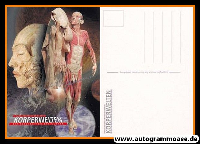 Autogramm Kunst | Gunther VON HAGENS | 2000er (Körperwelten) 4