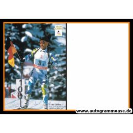 Autogramm Biathlon | Fritz FISCHER | 1992 (Jubelszene Color) OS-Gold