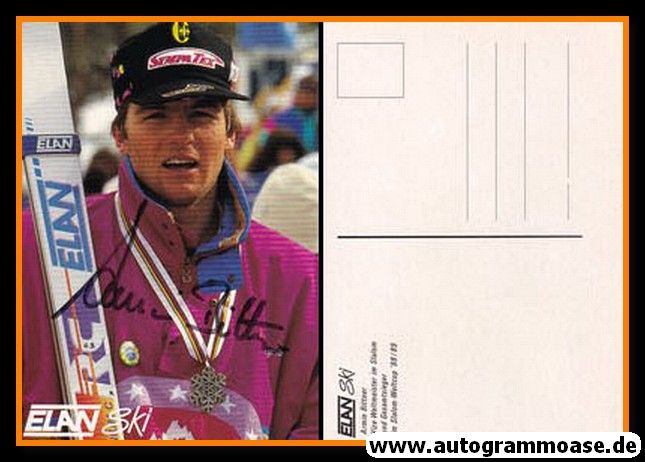 Autogramm Ski Alpin | Armin BITTNER | 1980er (Portrait Color) Elan