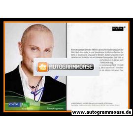 Autogramm Radio | MDR1 Sachsen | Ronny KRAPPMANN | 2008 "Musik Nach Tisch" (Portrait Color Zillmann)