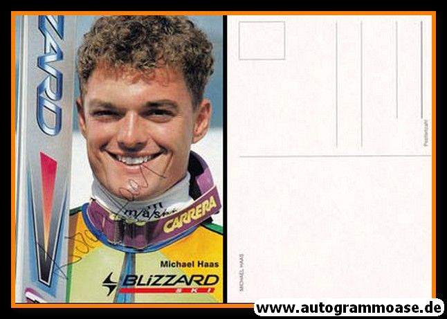 Autogramm Ski Alpin | Michael HAAS | 1990er (Portrait Color) Blizzard