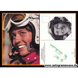 Autogramm Ski Alpin | Rosi MITTERMAIER | 1970er (Portrait Color Salomon) OS-Gold