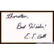 Autograph Film (USA) | E. E. BELL