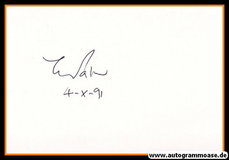 Autograph Film (UK) | Tony PALMER
