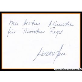 Autograph Schauspieler | Walter HESS (Widmung)