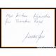 Autograph Schauspieler | Walter HESS (Widmung)