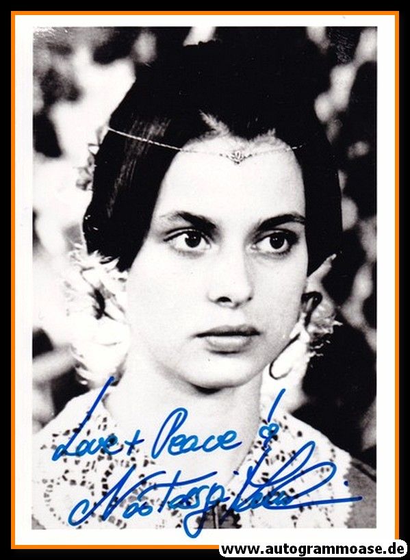Autogramm Film | Nastassja KINSKI | 1980er Foto (Portrait SW)