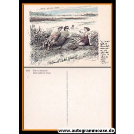 Autogramm Comic | Freimut WÖSSNER | 2000er "West-Östlicher Diwan"