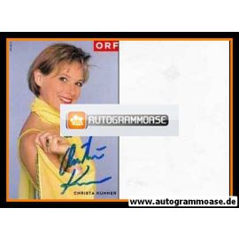 Autogramm TV | ORF | Christa KUMMER | 2000er (Portrait Color)