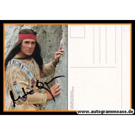 Autogramm Schauspieler | Gojko MITIC | 1990er (Portrait Color Winnetou)