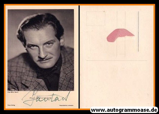 Autogramm Schauspieler | Karl SCHÖNBÖCK | 1960er (Portrait SW) Rüdel A3298-1