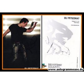 Autogramm Film / Pop | Oliver PETSZOKAT | 2000er (Portrait Color) JW