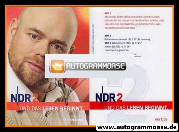 Autogramm Radio | NDR2 | Stefan KUNA | 2000er (Portrait Color)