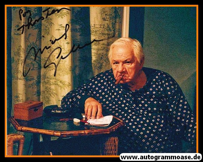 Autogramm Film (Frankreich) | Michel GALABRU | 2010 Foto "Un Poison Violent" XL