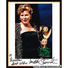 Autogramm Film (UK) | Imelda STAUNTON | 2004 Foto (Portrait Color XL) Venedig