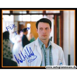 Autogramm Film (Dänemark) | Mads MIKKELSEN | 2002 Foto "Wilbur" XL