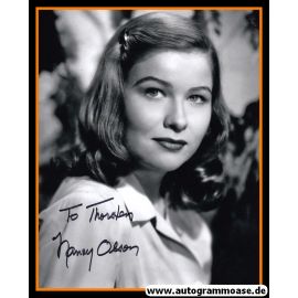 Autogramm Film (USA) | Nancy OLSON | 1950er Foto (Portrait SW XL)