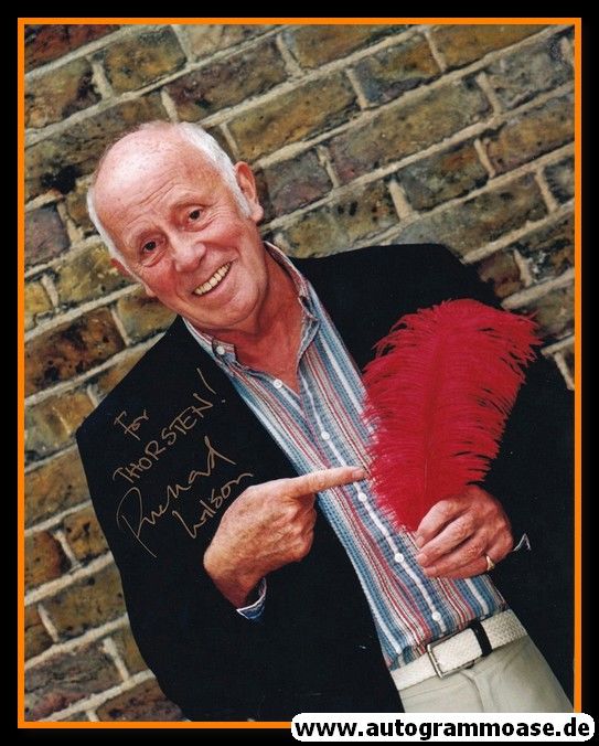 Autogramm Film (UK) | Richard WILSON | 2000er Foto (Portrait Color XL)