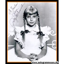 Autogramm Film (USA) | Patty McCORMACK | 1956 Foto "The Bad Seed" XL