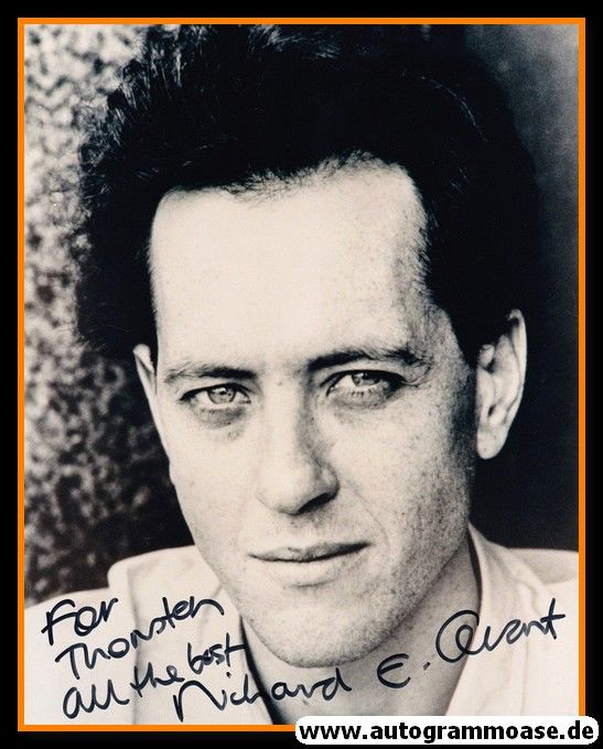 Autogramm Film (UK) | Richard E. GRANT | 1990er Foto (Portrait SW XL)