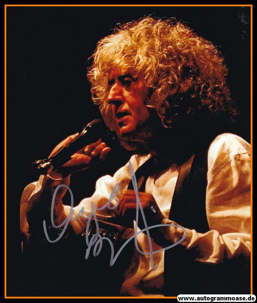 Autogramm Pop (ITA) | Angelo BRANDUARDI | 2000er Foto (Konzert Color XL) 1